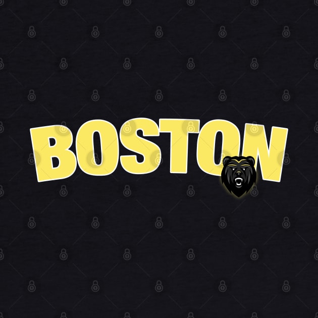 Boston vintage hockey by BVHstudio